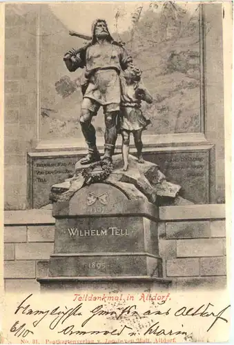 Telldenkmal in Altdorf -703330