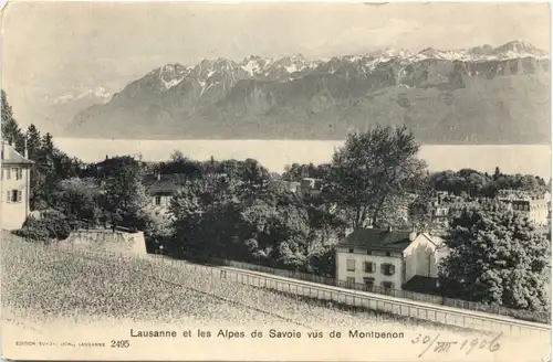 LAusanne et les Alpes Savoie -703316