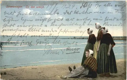 Scheveningen - Op den uitkijk -703476