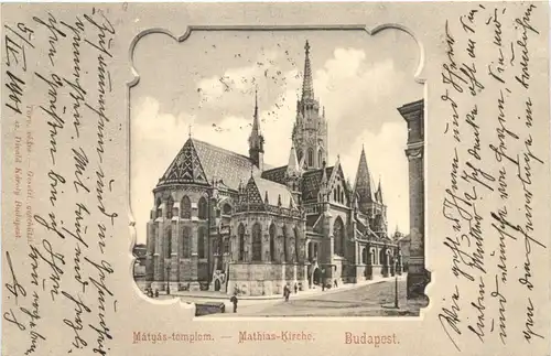 Budapest - Mathias Kirche -703400