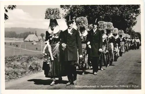 Schäppelhochzeit in Sommerau bei Triberg -703606