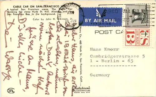 San Francisco - Cable Car -703676