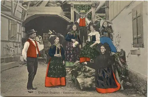 Elsässer Trachten -703898