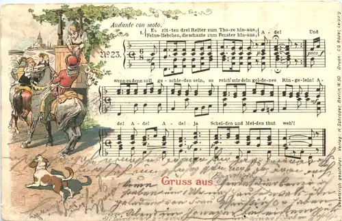 Liederkarte - Andante con moto -703938