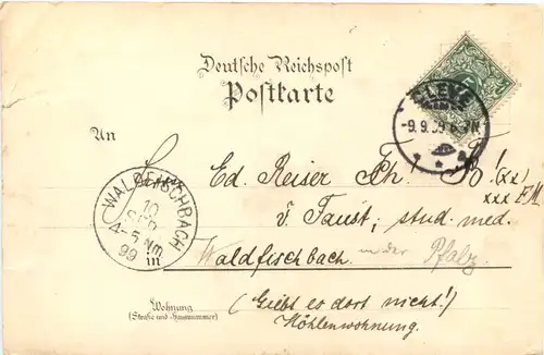 Künstler Ak Volksliederpostkarte -703928