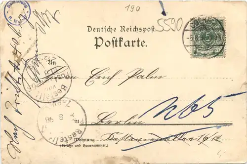 Gruss aus Cochem - Litho -703854