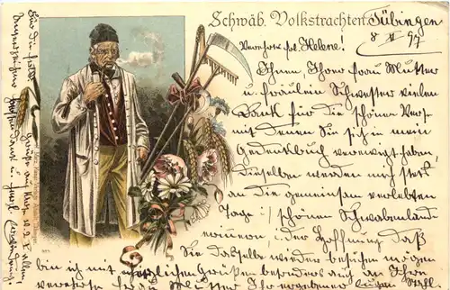 Schwäbische Volkstrachten -704038