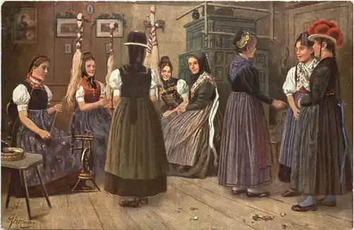 Künstler Ak H. Hoffmann -704234