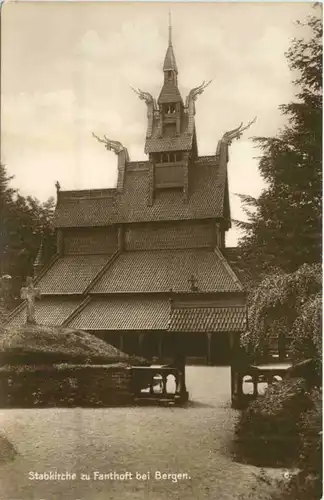 Stabkirche zu Fanhoft bei Bergen -704284