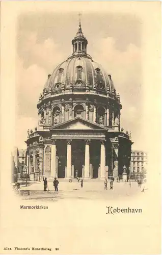 Kobenhavn - Marmorkirken -704282