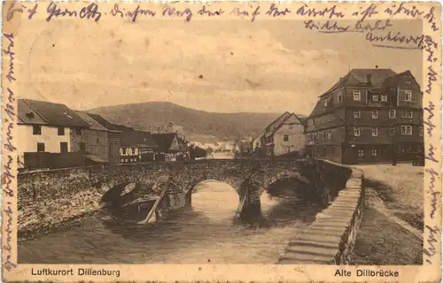 Dillenburg - Alte Dillbrücke -704356