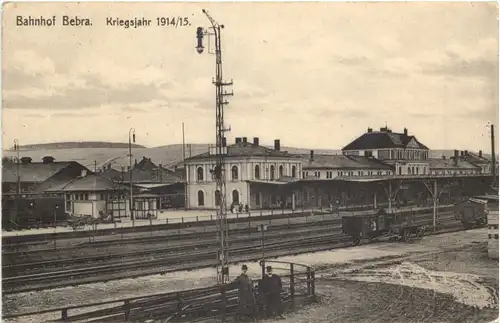 Bahnhof Bebra - Kriegsjahr 1914/15 -704416