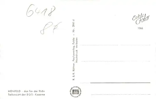 Hünfeld - BGS Kaserne -704498