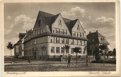 Friedberg in Hessen - Gewerbe-Schule -704620