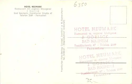 Gruss aus Bad Nauheim - Hotel Neumark -704640