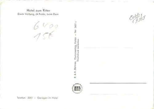 Fulda - Hotel zum Ritter -704542