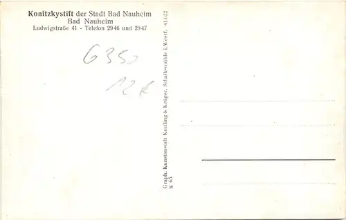 Bad Nauheim - Konitzkystift -704654