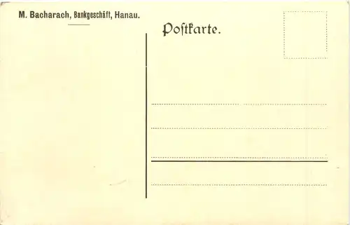 Hanau - M. Bacharach Bankgeschäft -704770