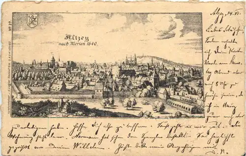 Alzey nach Merian 1640 -704778