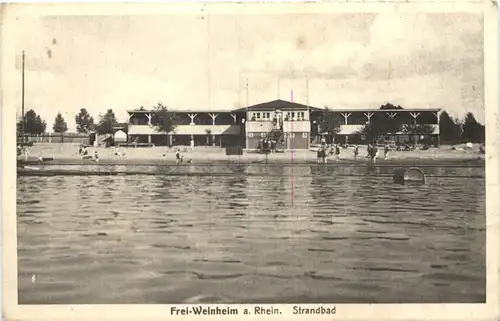 Frei-Weinheim am Rhein - Strandbad - Ingelheim -704926