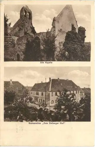 Hangen-Wahlheim bei Alsheim - Restauration zum Dalberger hof -705070