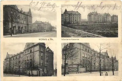 Worms am Rhein - Infanterie Kaserne -704916