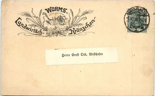 Worms - Landwirtsch.-Kränzchen -705082