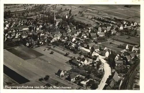 Flugzeugaufnahme von Hessloch Rheinhessen -705072