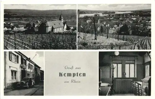 Gruss aus Kempten am Rhein - Bingen - Gasthaus zum Saalbau -705114