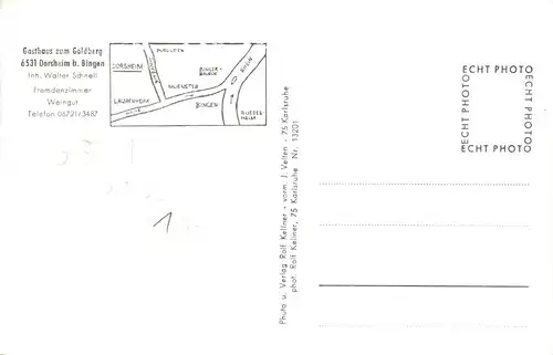 Dorsheim bei Bingen - Gasthaus zum Goldberg -705150