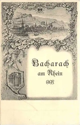 Bacharach am Rhein 1925 -705262