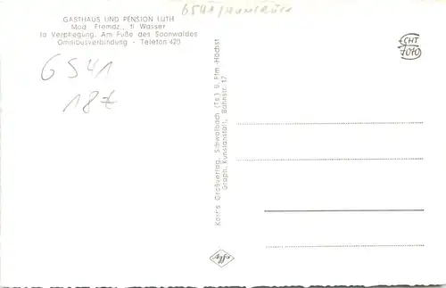 Sargenroth - Gasthaus Luth -705172