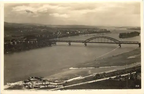 Hindenburgbrücke bei Bingen am Rhein -705296