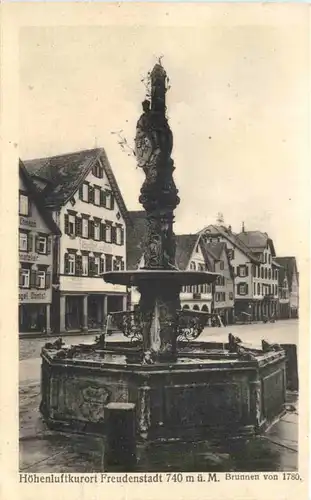 Freudenstadt Schwarzwald - Brunnen von 1780 -705324