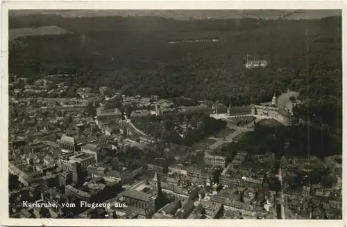 Karlsruhe vom Flugzeug aus -705420