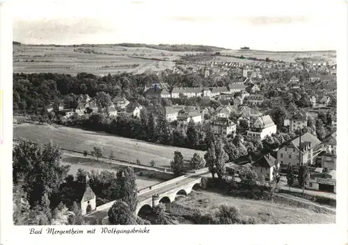 Bad Mergentheim mit Wolfgangsbrücke -705468