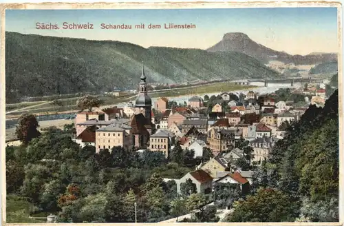 Schandau - Bahnpost -705594