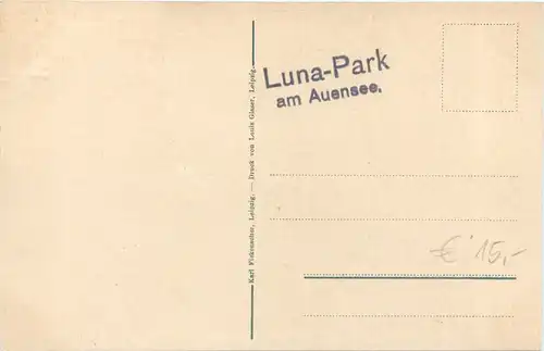 Leipzig - Luna-Park am Auensee -705620