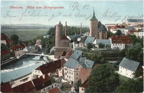 Bautzen - Blick vom Bürgergarten -705558