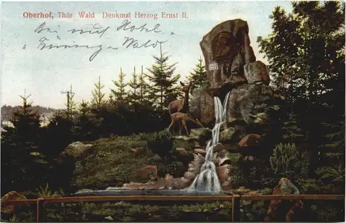 Oberhof - Denkmal Herzog Ernst II -705694