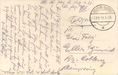 WW1 - Feldpost -705790