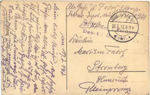 Russisches Bauernhaus - Feldpost -705760