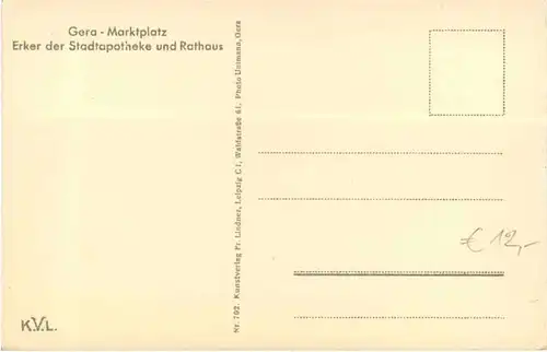 Gera - Marktplatz -705718