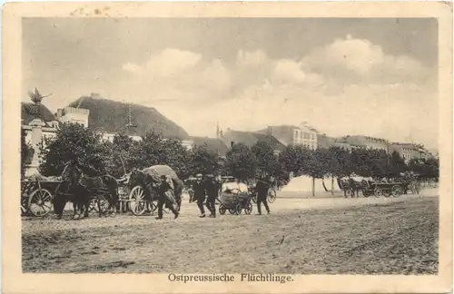 Ostpreussische Flüchtlinge - Feldpost -705802
