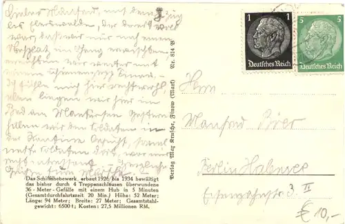 Schiffshebewerk des Hohenzollernkanals -705862