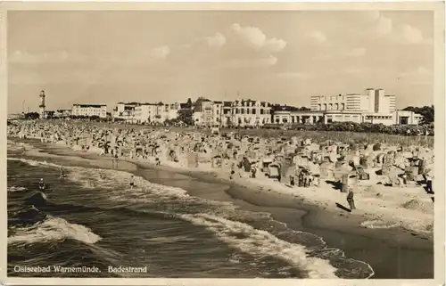 Ostseebad Warnemünde - Badestrand -705946