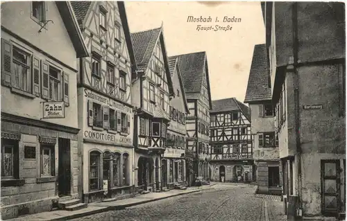 Mosbach in Baden - Haupt Strasse -705994