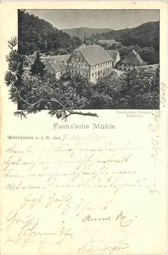 Weinheim - Fuchssche Mühle -706034