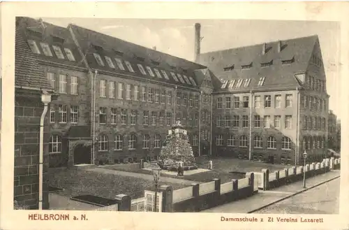 Heilbronn - Dammschule zur Zeit Vereins Lazarett -706320