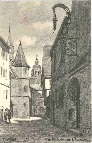 Heilbronn - Am historischen Museum -706272